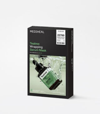 [Mediheal] Teatree Wrapping Serum Mask Calming Hydra 10ea - Diva Melody