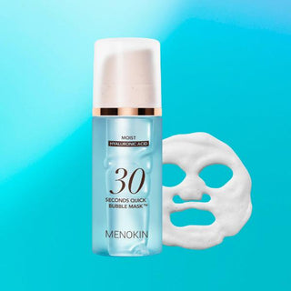 [Menokin] 30 Seconds Quick Bubble Mask_Moisture 95ml - Diva Melody