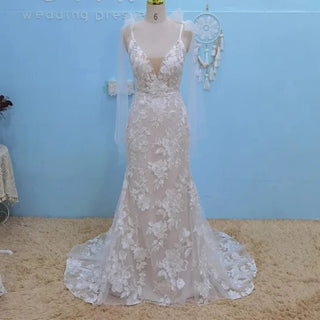 Mermaid Silhouette Wedding Dress - Diva Melody