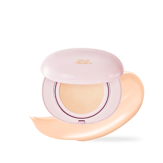 [milktouch] All-day Skin Fit Milky Glow Cushion 19N Vanilla Ivory 15g - Diva Melody