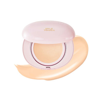 [milktouch] All-day Skin Fit Milky Glow Cushion 19W Warm Ivory 15g - Diva Melody