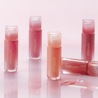[milktouch] Dew Stain Sheer Lip Gloss 01 Morning Haze 4g - Diva Melody