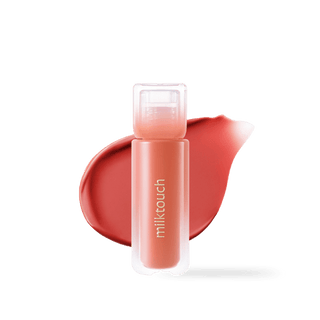 [milktouch] Dew Stain Sheer Lip Gloss 05 Peach Drop 4g - Diva Melody
