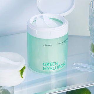 [milktouch] Hedera Helix Green Hyaluron 6sec Soothing Pad 60pcs - Diva Melody