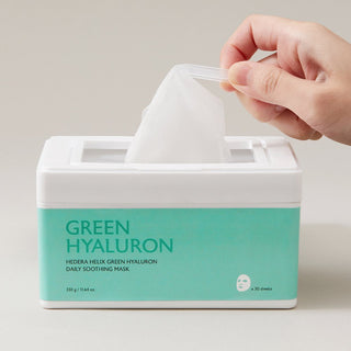 [milktouch] Hedera Helix Green Hyaluron Daily Soothing Mask 30 pcs - Diva Melody