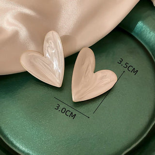 Minimalist Glaze Stud Earrings - Diva Melody