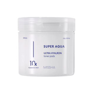 [MISSHA] Super Aqua Ultra Hyalron Toner Pads 180g/ 90pcs - Diva Melody