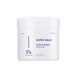 [MISSHA] Super Aqua Ultra Hyalron Toner Pads 180g/ 90pcs - Diva Melody