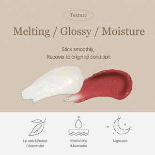 [Mixsoon] Vegan Melting Lip Balm (Clear) 4.1g - Diva Melody