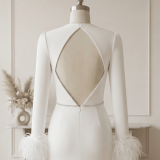 Modern Chic Wedding Dress - Diva Melody