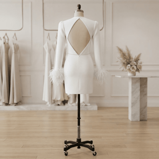 Modern Chic Wedding Dress - Diva Melody