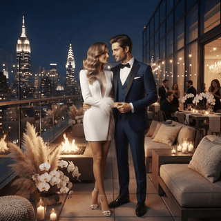 Modern Chic Wedding Dress - Diva Melody