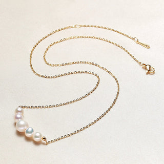 Natural freshwater pearls beaded pearls made of high - quality jewelry necklace - Diva Melody