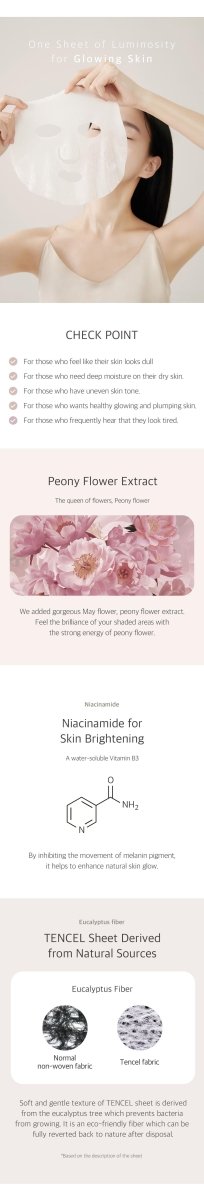 [Needly] Peony Jelly Mask 10 sheets - Diva Melody