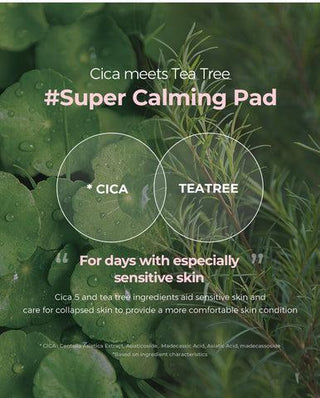 [NeoGen] DERMALOGY CALMING CICA TREE PAD 150ML (90 PADS) - Diva Melody
