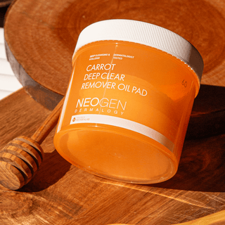 [NeoGen] DERMALOGY CARROT DEEP CLEAR OIL PAD 150ML (60 PADS) - Diva Melody