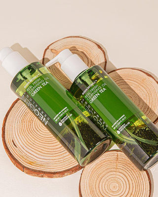 [NeoGen] DERMALOGY REAL FRESH CLEANSING OIL GREEN TEA 285ML - Diva Melody
