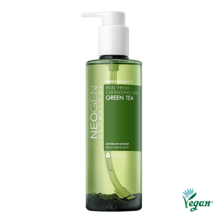 [NeoGen] DERMALOGY REAL FRESH CLEANSING OIL GREEN TEA 285ML - Diva Melody