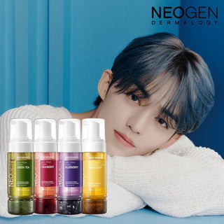 [NeoGen] DERMALOGY REAL FRESH FOAM CLEANSER GREEN TEA 160G - Diva Melody