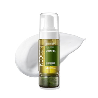 [NeoGen] DERMALOGY REAL FRESH FOAM CLEANSER GREEN TEA 160G - Diva Melody