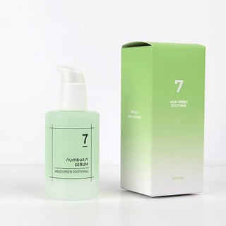 [Numbuzin] No. 7 Mild Green Soothing Serum 50ml - Diva Melody