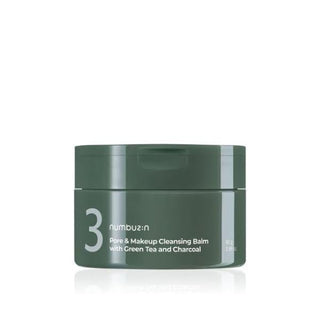 [Numbuzin] No.3 Pore & Makeup Cleansing Balm With Green Tea And Charcoal 85g - Diva Melody