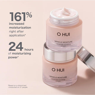 [OHUI] MIRACLE MOISTURE CERAMIDE BOOSTING CREAM 60ml - Diva Melody