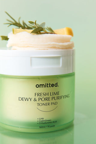 [Omitted] Fresh Lime Dewy & Pore Purifying Toner Pad 70ea(160ml) - Diva Melody