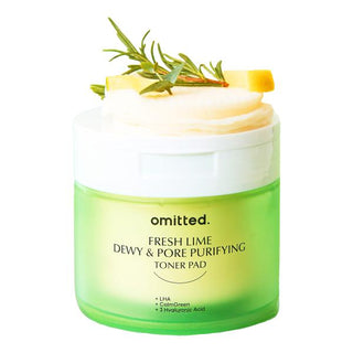 [Omitted] Fresh Lime Dewy & Pore Purifying Toner Pad 70ea(160ml) - Diva Melody