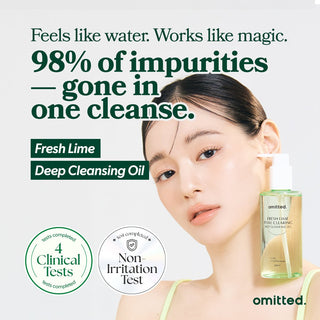 [Omitted] Fresh Lime Pore Clearing Deep Cleansing Oil 200ml - Diva Melody