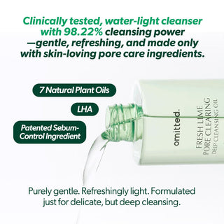 [Omitted] Fresh Lime Pore Clearing Deep Cleansing Oil 200ml - Diva Melody