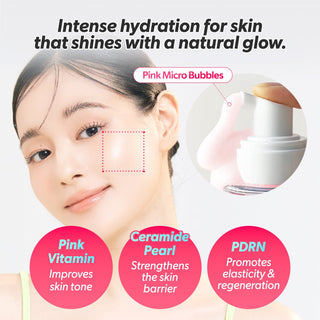 [Omitted] Pink Vita PDRN Bubble-Tox Ampoule 90ml - Diva Melody