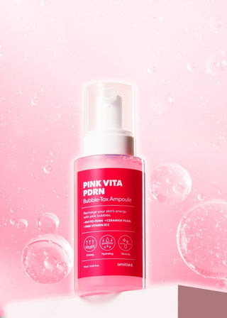 [Omitted] Pink Vita PDRN Bubble-Tox Ampoule 90ml - Diva Melody