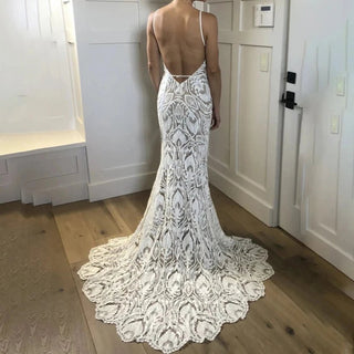 Open Back Mermaid Bridal Dress - Diva Melody