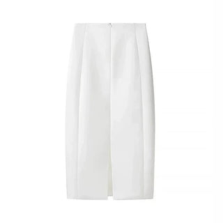 Paneled Midi Pencil Skirt - Diva Melody