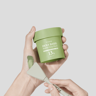 [P.CALM] Holy Basil Bubble Deep Mask 90g - Diva Melody