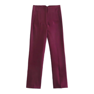 Pencil Office Wear Daily High Waist Pants - Diva Melody