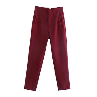 Pencil Office Wear Daily High Waist Pants - Diva Melody