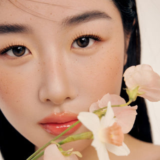 [Pinate] Glowing Bloom Lip Stain - 02 Neutral Coral - Diva Melody
