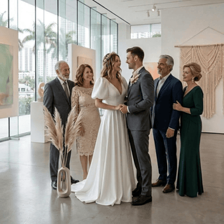 Plain A Line Satin Wedding Dress - Diva Melody
