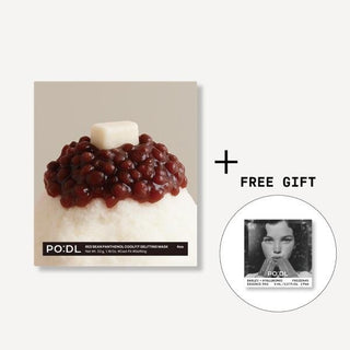 [PO:DL] Red Bean Panthenol Coolfit Gelfting Mask (4ea) (+Special Gift) - Diva Melody