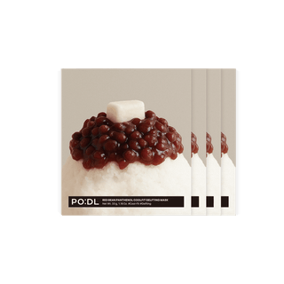 [PO:DL] Red Bean Panthenol Coolfit Gelfting Mask (4ea) (+Special Gift) - Diva Melody