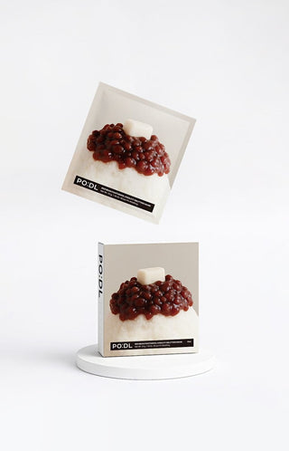 [PO:DL] Red Bean Panthenol Coolfit Gelfting Mask (4ea) (+Special Gift) - Diva Melody