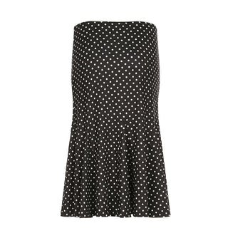 Polka Dot Ruffle Hem Wrap Skirt - Diva Melody