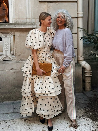 Polka Dot Ruffle Skirt Set - Diva Melody