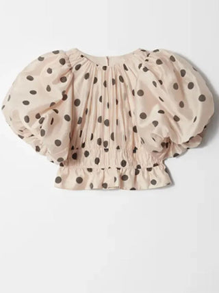Polka Dot Ruffle Skirt Set - Diva Melody