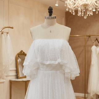Polka Dots Wedding Dress - Diva Melody