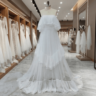 Polka Dots Wedding Dress - Diva Melody