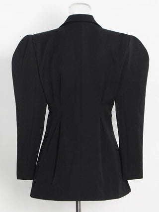 Power Shoulder Slim Waist Blazer - Diva Melody