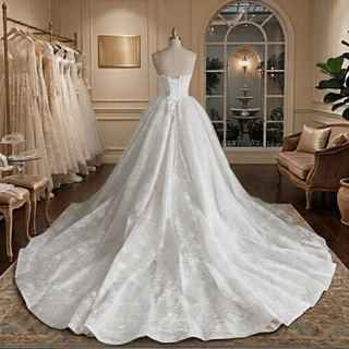 Princess Strapless Corset Ball Gown - Diva Melody